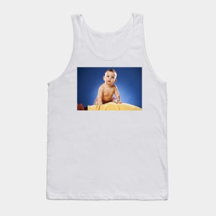 Father and his baby daughter Tank Top